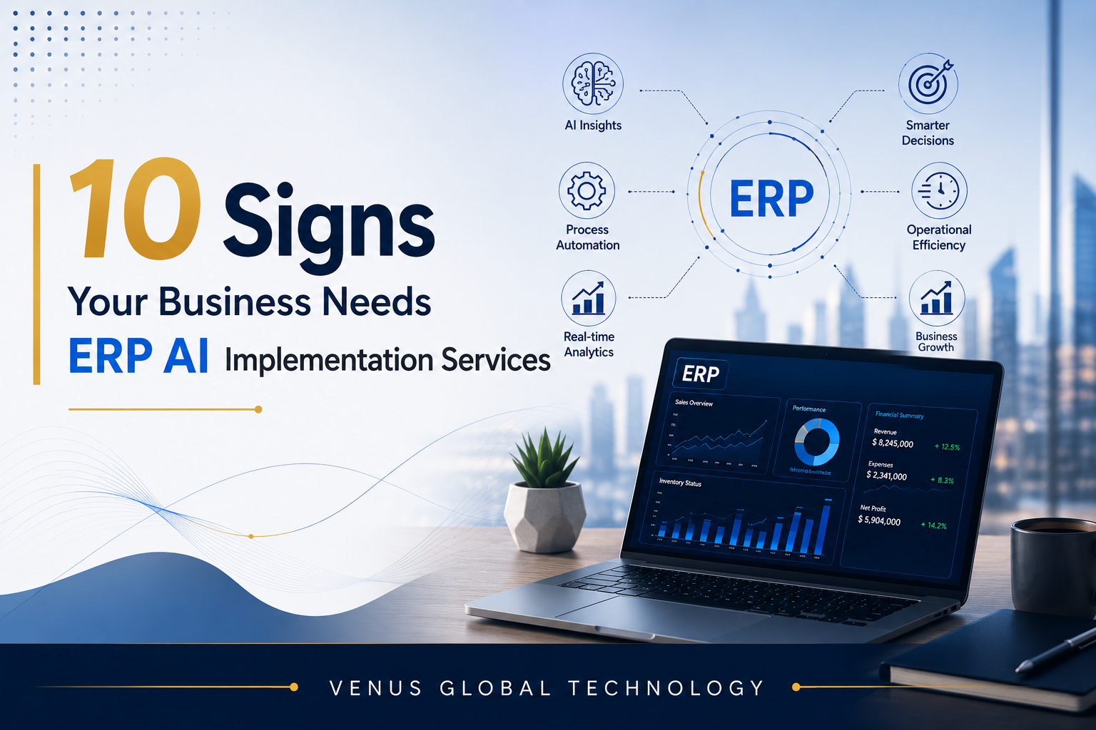 10 Signs Your Business Needs ERP AI Implementation Services